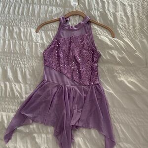 Dance lyrical costume. Lilac. So pretty and elegant. Used 1x.